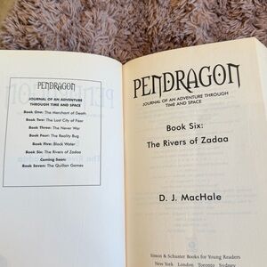 Pendragon The Rivers of Zadaa book 6 By D. J. MacHale 1st edition hardcover